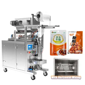 4 Sides Seal Automatic Soy Sauce Mangoe Jam Hot Sauce Viscosity Shrimp Paste Bag Sachet Packing Machine For Small Business