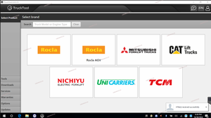 Диагностическая программа CF53 для ноутбуков и универсальных погрузчиков 4.5 [2025] для MITSUBISHI, ET, TCM, UNICARRIERS, ROCLA, NICHIYU - Product Image 2