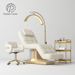 Madamcenter Cama de Estética Electrónica Ajustable, Mueble para Cuidado de Belleza, Cama Spa, Sofá Cosmético, Cama para Depilación, Camillas para Estética - Product Image 1