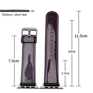 <span class=keywords><strong>Correa</strong></span> de Reloj Inteligente Transparente de PVC <span class=keywords><strong>para</strong></span> <span class=keywords><strong>Apple</strong></span> <span class=keywords><strong>Watch</strong></span> IWatch Series <span class=keywords><strong>8</strong></span>/7/6/5/4/3/2/1 - Product Image 6