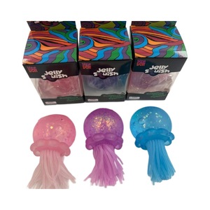 Jouet de décompression en caoutchouc en forme de méduse ou de pieuvre, à presser, sonore et aquatique, unisexe, succès transfrontalier - Product Image 5