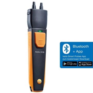 Sonde différentielle Testo 510i, Anémomètre à ailettes 410i, Jauge de mesure 0560 1410, Testo 510i - Product Image 3