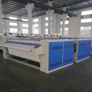เครื่องรีดและพับผ้าปูที่นอนอัตโนมัติสำหรับโรงแรมในอุตสาหกรรม - Product Image 2