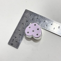 Perles acryliques en vrac à motif quadrillé argenté, étoiles à cinq branches et cœurs, pour loisirs créatifs, stylos perlés, cordons de téléphone et porte-clés