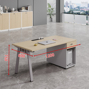 Bàn văn phòng đơn giản hiện đại cho bốn và sáu nhân viên bàn ghế văn phòng nhân viên mới 2025 - Product Image 6