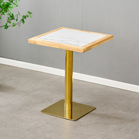 Meubles de salle à manger de luxe léger très vendus pour restaurant, hôtel, café moderne, table de buffet en bois, chaise, canapé dessert, stand scolaire