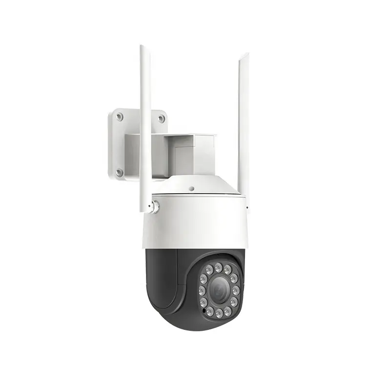 Cámara de seguridad IP de 4MP para exteriores, videocámara Industrial inalámbrica con Wifi IP68, PTZ, Tuya 360, con objeto LAN, alta definición, CCTV