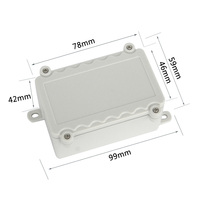 Boîte de jonction électrique en plastique étanche IP68 pour une utilisation en extérieur