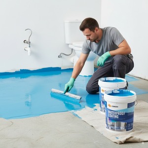 Revestimiento Impermeable de Alta Elasticidad, Pintura Antifiltraciones <span class=keywords><strong>para</strong></span> <span class=keywords><strong>Techos</strong></span>, Baños, Balcones, Paredes, Pisos, Material Impermeable <span class=keywords><strong>para</strong></span> la Construcción de Edificios - Product Image 3
