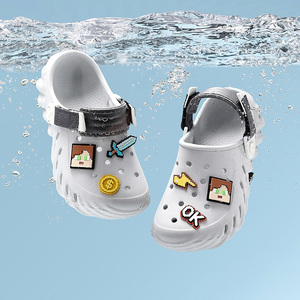 Zuecos para Niños, Sandalias de Verano para Niños, Lindos Zapatos de Dibujos Animados para Niñas y Niños, Zapatos de <span class=keywords><strong>Playa</strong></span> de Color Caramelo, Zapatos de Bebé con Orificios - Product Image 5