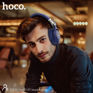 Hoco Điện Thoại Di Động Tiện Dụng Màu Xanh Dương Vui Tươi OEM ESD10 Tai Nghe Âm Thanh Nổi Không Dây BT 5.0 - Product Image 6