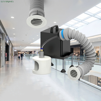 Diffuseur d'arômes commercial en métal, capacité de 1500 ml, compatible avec les smartphones contrôlés par application, distributeur de parfum discret