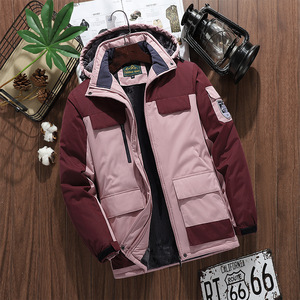 Men's Winter Soft Shell Jacket Winter Outdoor Thick <strong>Velvet</strong> Fleece Oversize Windbreaker <strong>Coat</strong> - Product Image 2
