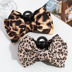 Thời Trang Mới Anh Đào In Tóc Claw Bow Tất Cả Các Trận Đấu Cá Mập Clip Với Ngọt Ngào Grip Cho Đầu Mặc Mùa Xuân Mùa Hè Của Phụ Nữ Tóc Clip - Product Image 2