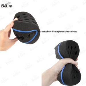 Cepillo de esponja para peinar el cabello rizado de doble cara para <span class=keywords><strong>Afico</strong></span> - Product Image 4