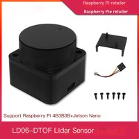 Capteur LiDAR LD06-DTOF Raspberry Pi 3B+/4B, module radar pour robot NVIDIA ROS
