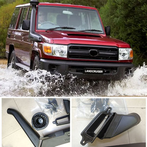 Kit de snorkel CN-GE pour Toyota Land Cruiser LC76 LC79 2007-2023 en aluminium noir mat - Product Image 3