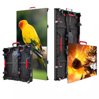 Pantalla LED P3.91 para Exteriores, Resistente al Polvo y a la Intemperie, con Ángulo de Visión Amplio, Pantalla a Todo Color para Eventos Publicitarios Comerciales