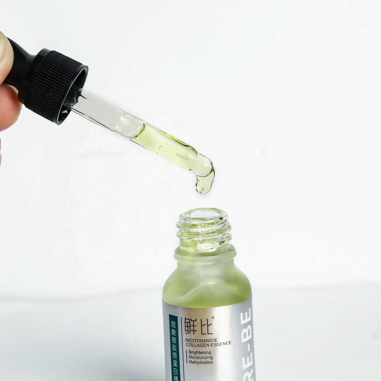 BAWEI En Stock Collagène Visage Sérum Anti-Âge Alpha Arbutine Blanchiment Sérum Ampoule Blanchissant Pour Foncé Peau Noire