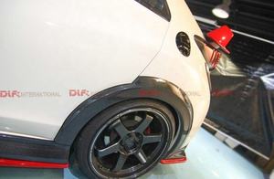 คิ้วล้อคาร์บอนไฟเบอร์สำหรับรถฮอนด้า15-17 Civic Type R FK2 TM ประเภท R FK2 - Product Image 4