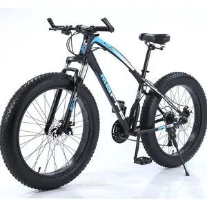 Macce China Supplier Customize Beach Bicycle 7 Speed Bikecycle 26 Inch Cycle Fatbike Bici MTB Fat Wide Tyre Mud Mountain Bike