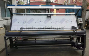 CE vải chiều dài đo Rolling Machine vải đo máy Vải cán kiểm tra máy - Product Image 6