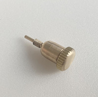 Bouton de déclenchement d'appareil photo en cuivre pur usiné sur mesure par CNC, accessoire de photographie OEM ODM avec traitement de surface