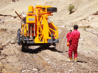 Sondeuse hydraulique sur chenilles autonome HT-260 avec moteur diesel/électrique ISO 9001