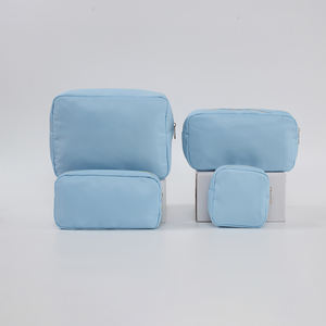 Stok S <span class=keywords><strong>M</strong></span> L XL çok renk su geçirmez mini küçük naylon takı çantası makyaj çanta parti hediye için kız kadın ucuz kozmetik çanta - Product Image 5