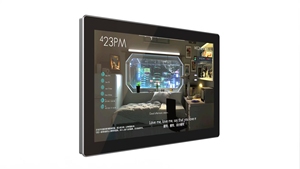 Hiệu suất cao 21.5 inch màn hình 1920*1080 LCD màn hình cảm ứng nhúng Màn hình Màn hình với máy nghe nhạc quảng cáo - Product Image 2