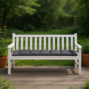 Coussin de banc de jardin anthracite 70,9x19,7x2,8 cm, tissu Oxford d'extérieur, rectangulaire, amovible, lavable, toutes saisons - Product Image 2