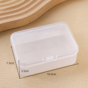 Caja Rectangular Rígida <span class=keywords><strong>Transparente</strong></span> de Plástico PP de 1 mm de Grosor para Exhibición, Vacía, para Cartas, Cartas de Juego, Ferretería Pequeña - Product Image 6