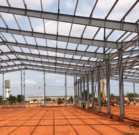 Almacén de Estructura de Acero de Ingeniería de Precisión Personalizado en Venta