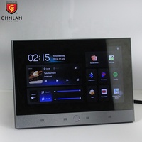 T7 Akıllı Ev WiFi Duvara Monte Amplifikatörler Dokunmatik Ekran 7" Bluetooth Tuya Uygulaması Uzaktan Kumanda 2 Bölgeli Ses 8x30w Hoparlör