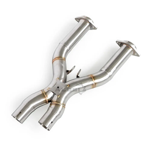 Sistema di Scarico Centrale a X in Acciaio Inox Personalizzato per Ferrari <span class=keywords><strong>Enzo</strong></span> 6.0L V12 F140 2002-2009, Upgrade per Auto <span class=keywords><strong>da</strong></span> Corsa ad Alte Prestazioni - Product Image 4