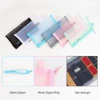 Nouveau étui à crayons Transparent maille papeterie sac crayon examen spécifique haute esthétique papeterie sac