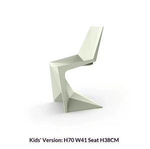 VONDOM Imported VOXEL <b>Dining</b> <b>Chair</b> Pantone <b>Chair</b> <b>Plastic</b> Backrest Indoor Outdoor Leisure Restaurant Household - Product Image 5