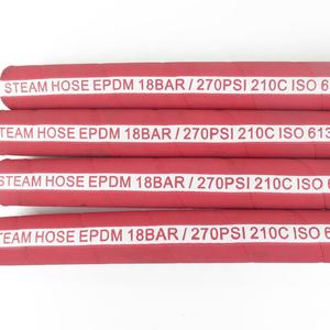 Промышленный термостойкий армированный EPDM паровой резиновый шланг для горячей воды R6 - Product Image 2