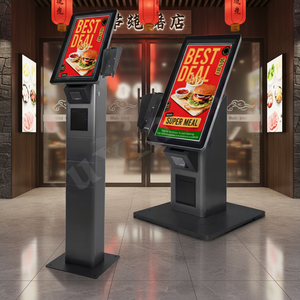 Kiosque <span class=keywords><strong>de</strong></span> libre-service WUXIN pour documents et paiement, borne <span class=keywords><strong>de</strong></span> scan au sol avec lecteur <span class=keywords><strong>de</strong></span> <span class=keywords><strong>code</strong></span> QR, clavier et tiroir pour souris - Product Image 3
