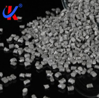 Granulés de Nylon 6 PA6 remplis de graphène, résine de polyamide 6.6 conductrice thermiquement, couleur gris noir, vierge FR V0, granulés PA6