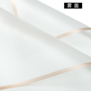 Ingrosso PVC-rivestito singolo-lato floreale di carta impermeabile di plastica pellicola per imballaggio di fiori per natale e di laurea - Product Image 3