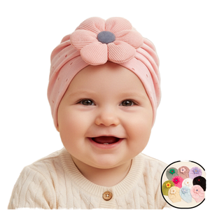 Vente en gros d'usine/OEM – Bonnets tricotés unisexe en 100 % laine pour bébés et enfants, modèle hiver mignon pour filles - Product Image 1