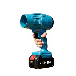 20V Industrial Lithium Battery Electric Air Blower Cordless Storm Blower Dust Snow Blowing Machine Mini Turbo Fan <b>Power</b> <b>Tools</b> - Product Image 5