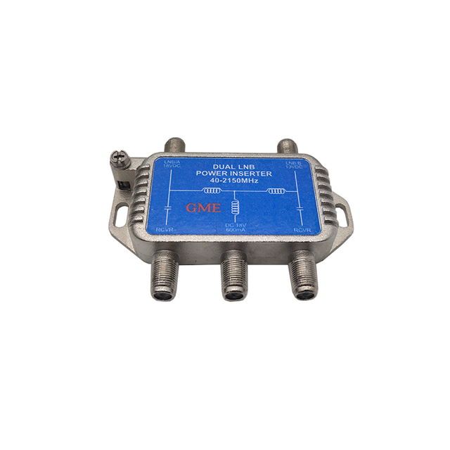 High Performance 40-2150MHz Satellite CATV Dual LNB Power Inserter / Injector