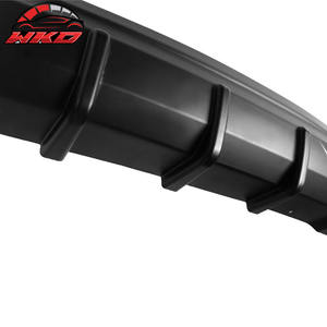 Diffuseur de pare-chocs arrière V3 noir mat en PP pour Toyota Camry 2018-2024, spoiler inférieur de haute qualité, kit carrosserie - Product Image 5