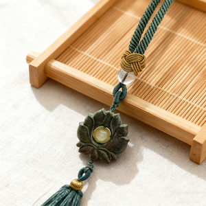 치솟는 독수리 청록색 볼로 타이 크로스 보더 패션 체인 목걸이 - Product Image 3