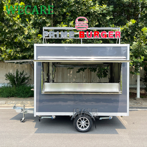 WECARE personnalisé mobile de petite taille burger restauration rapide snack bar restaurant <span class=keywords><strong>voiture</strong></span> entièrement équipée boulangerie burger camion de nourriture remorque à vendre - Product Image 4