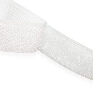 لفائف خطاف وحلقة من النايلون/البوليستر بحجم مخصص وصديقة للأحجام المخصصة باللون الأسود والأبيض ولفافات أشرطة ملونة للأحذية - Product Image 6