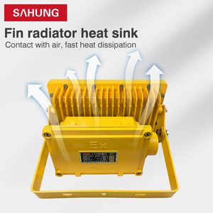 Dẫn EX bằng chứng đèn IP66 cho độc hại gas Zone 1 Zone 2 ATEX giấy chứng nhận 50W 100W 150W 200W 300W công nghiệp lũ ánh sáng - Product Image 3