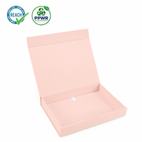 Boîte de luxe personnalisée pliable à fermeture magnétique avec insert en soie pour emballage cadeau de mariage, bougie, bracelet, souvenir, objet de collection
